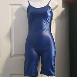 Blue jumpsuit